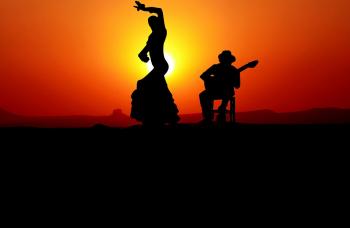 Pažiūrėkite flamenko šokį